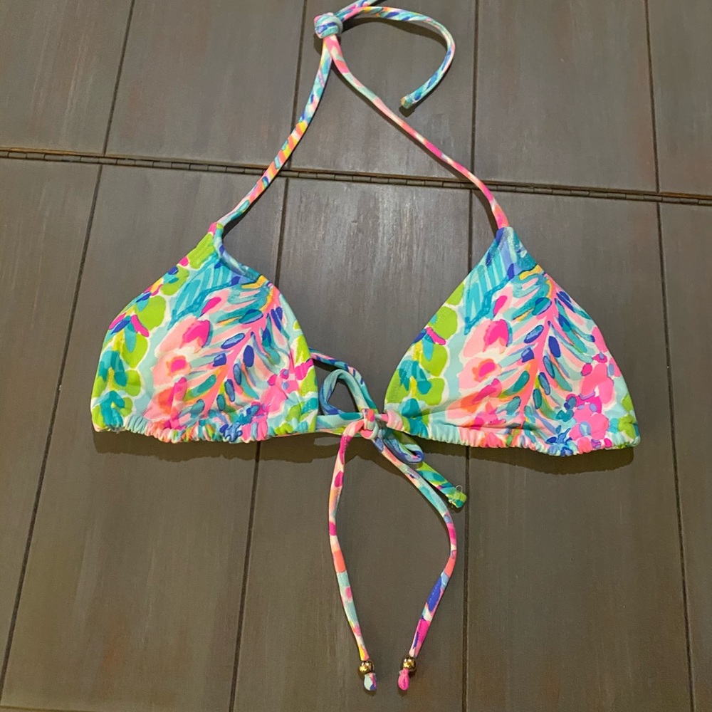 Lilly Pulitzer Tropic String Bikini Top